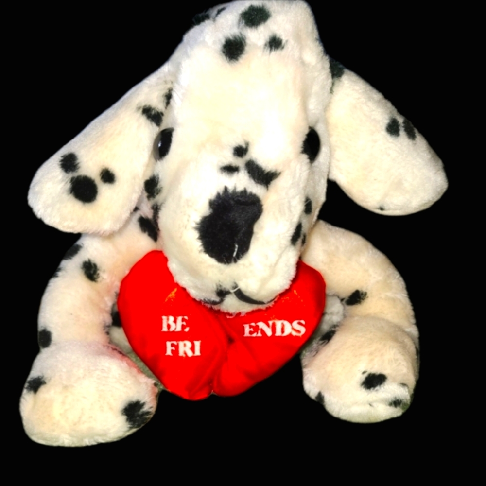 RARE VINTAGE COMMONWEALTH STUFFED REVERSIBLE  DALMATIAN / PILLOW 1986 DOG